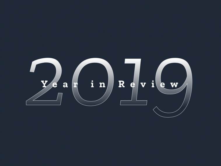 A synthetic image of 2019 'year in review'