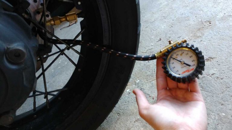 Motorcycle Tire pressure & why its important