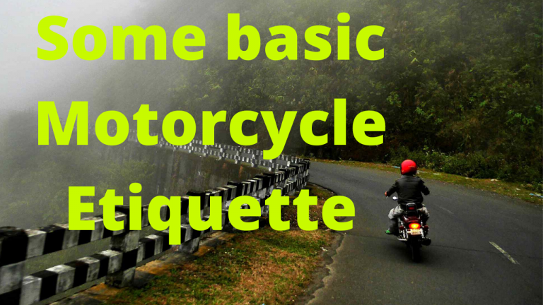 Basic Motorcycle Etiquette