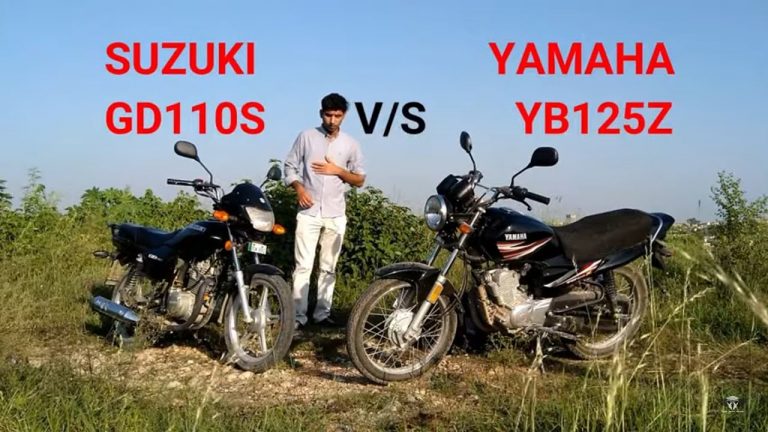 SUZUKI GD110S or YAMAHA YB125Z