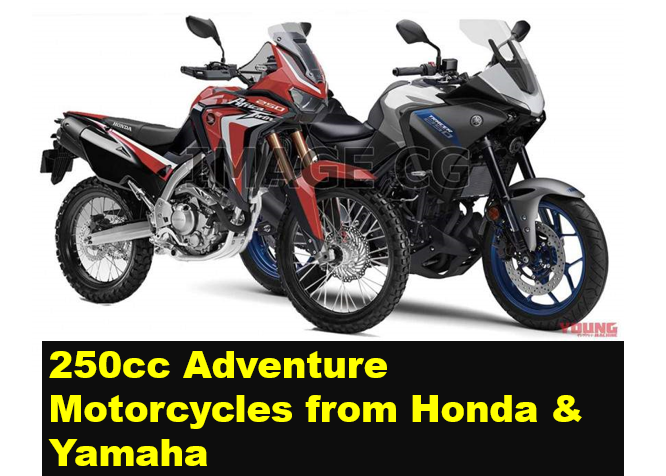 Small capacity adventure motorcycles from Japan to hit the world!