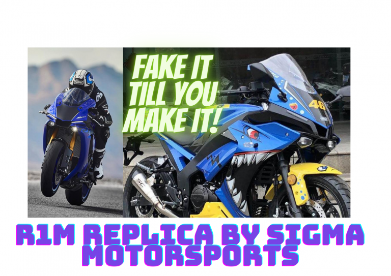 R1M Replica by Sigma Motorsports Lahore