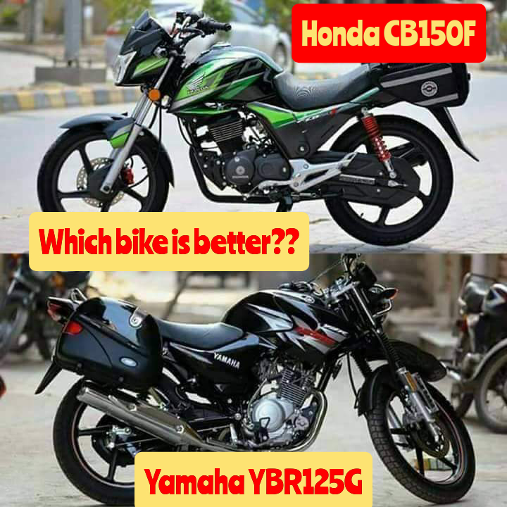 2021 Yamaha YBR125G vs Honda CB150F