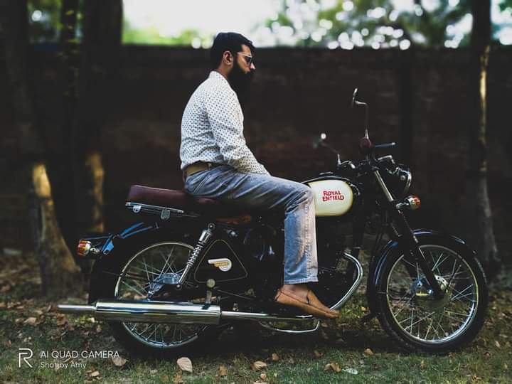 Custom Royal Enfield from Lahore
