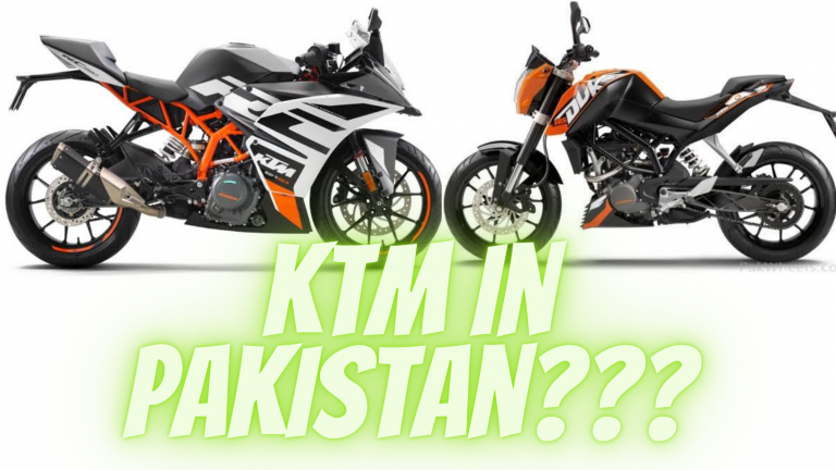 KTM in Pakistan?