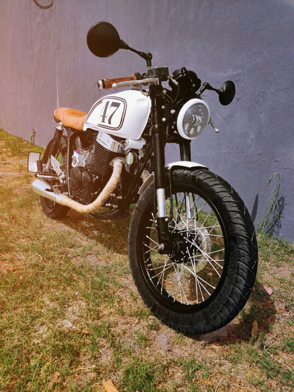 Thats how you do a Cafe Racer - Horsepower Pakistan