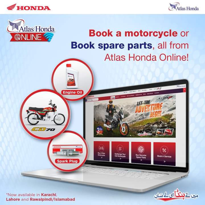 Atlas Honda launches online service