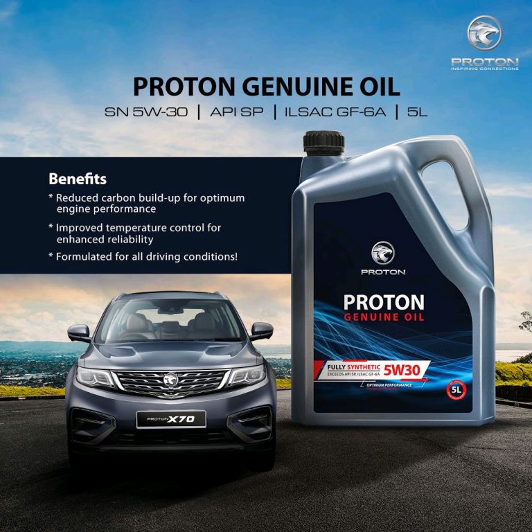 Proton Genuine Oil launched