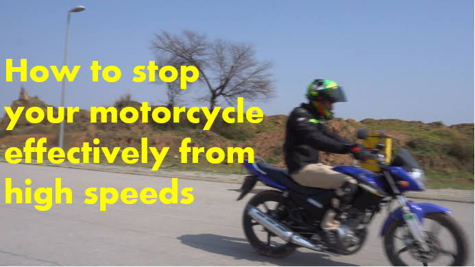Stop your bike effectively