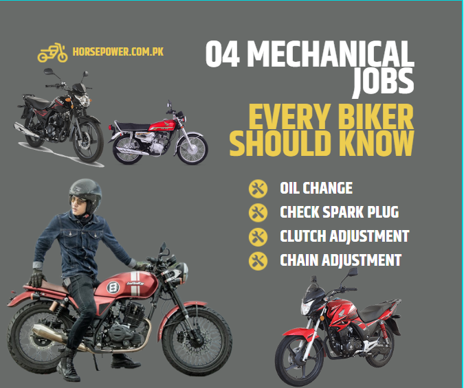 4 mechanical jobs every biker should know