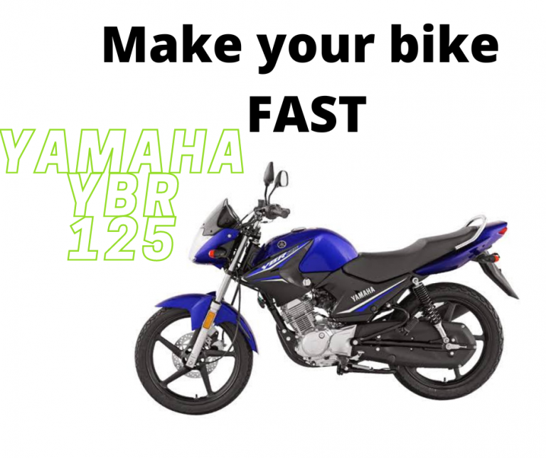 Make your Yamaha YBR125 fast!
