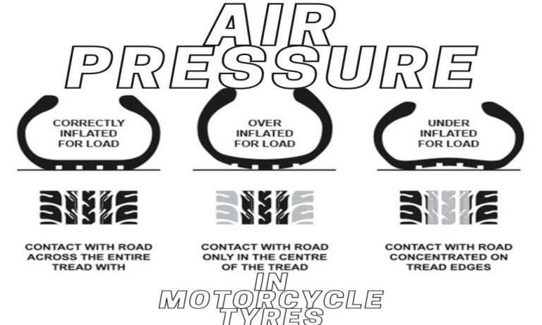 Every thing you should know about motorcycle tyre and air pressure