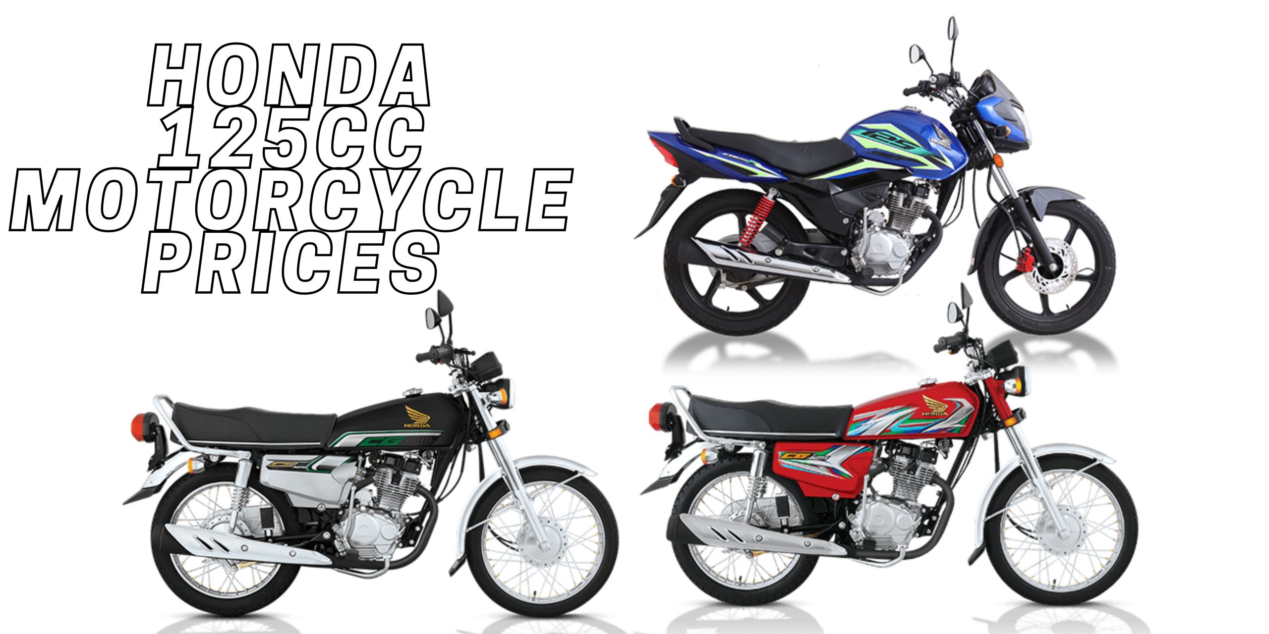 HONDA 125CC MOTORCYCLE PRICES