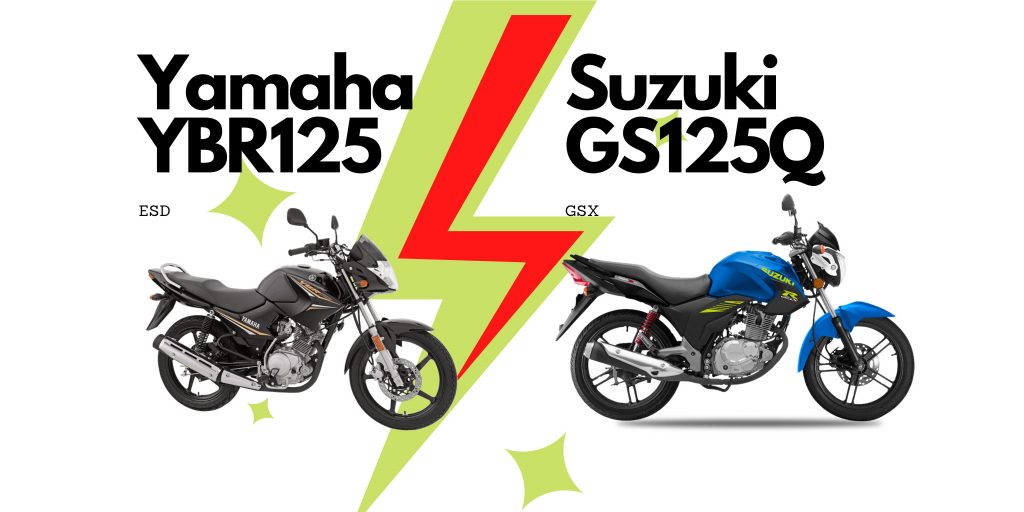 Suzuki GS125Q vs Yamaha YBR125