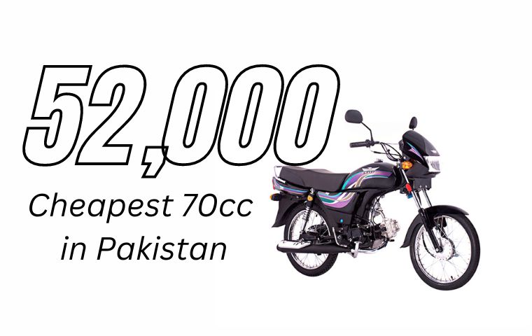 Cheapest 70cc Motorcycle in Pakistan, Ravi Premium R1