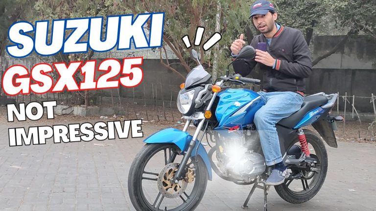 Suzuki GSX125 Is not Impressive