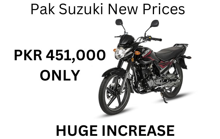Pak Suzuki prices heavily increased!