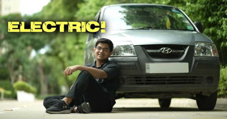 Electric Hyundai Santro Conversion in 3 Days Only