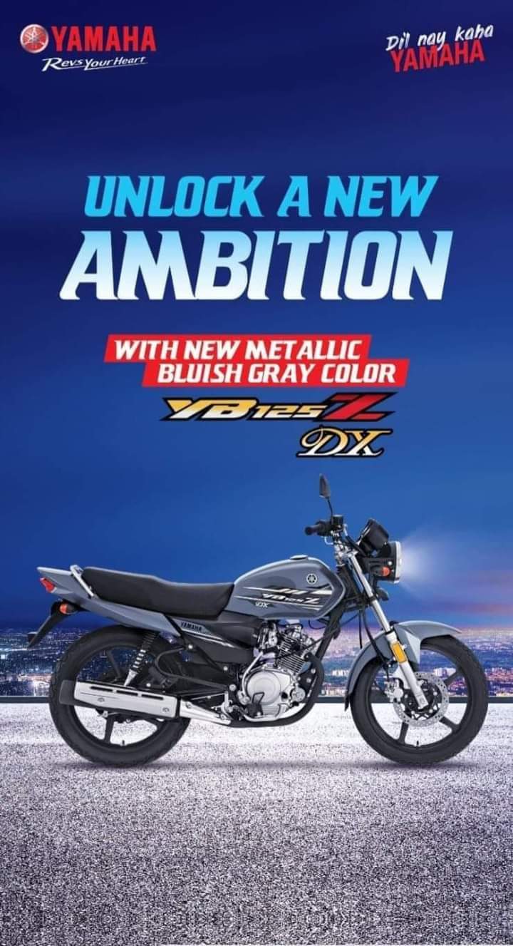 Yamaha YB125Z DX 2023 Grey color