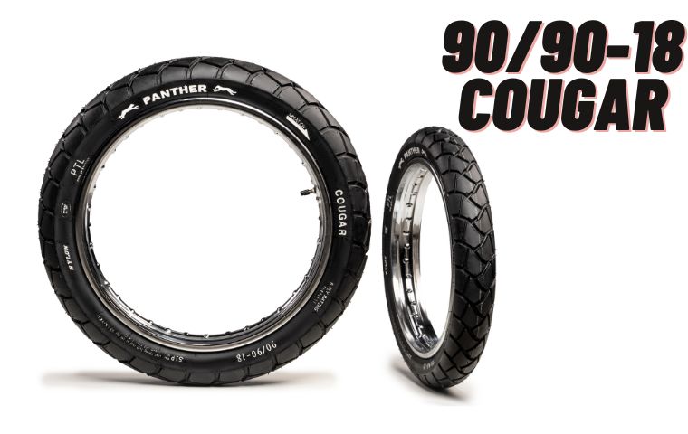 COUGAR 90/90-18 Tubeless Tyre Launched
