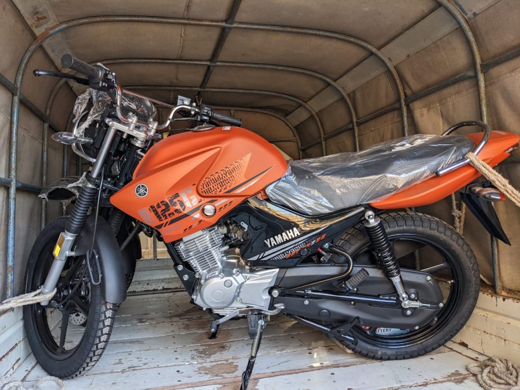 Matt Orange YBR125G Launched