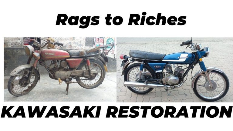 From Rags to Riches! Restoration Story of an old Kawasaki Sports 100