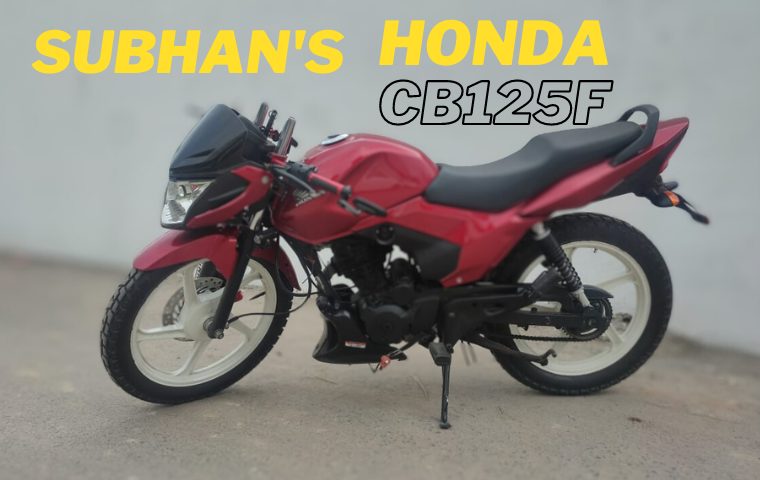 Subhan’s Honda CB125F Tastefully Modified (Pakistan’s Only)