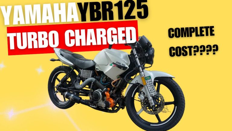 Pakistan’s Only Yamaha YBR125 Turbo Charged