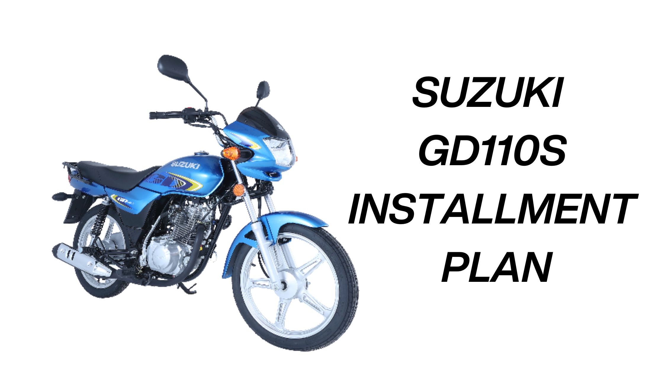 Suzuki GD110S Installment Plan